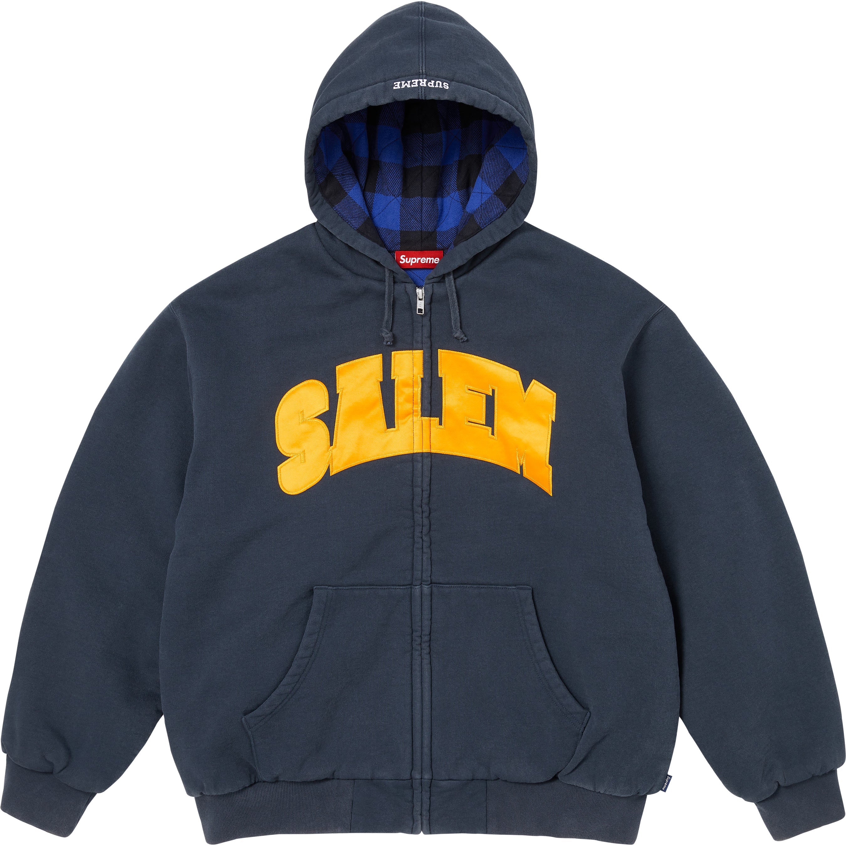 Supreme/SALEM Zip Up Hooded Sweatshirt view 14